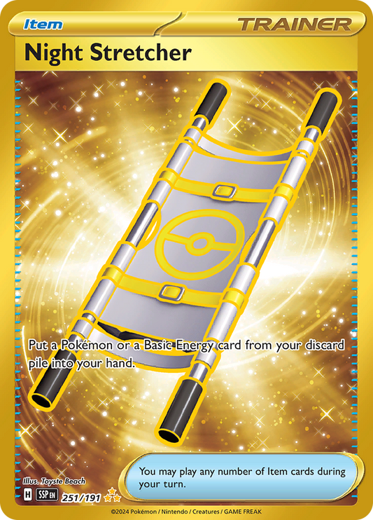 Night Stretcher - #251/191 - Pokémon Scarlet & Violet - Surging Sparks