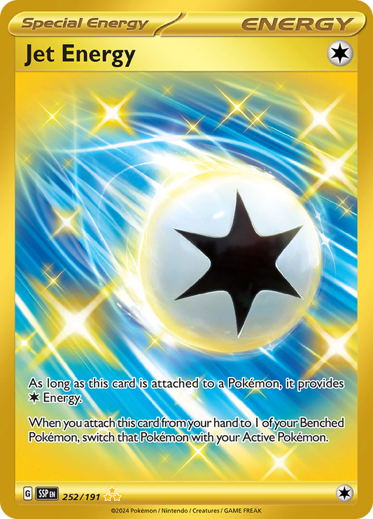 Jet Energy - #252//191 - Pokémon Scarlet & Violet - Surging Sparks
