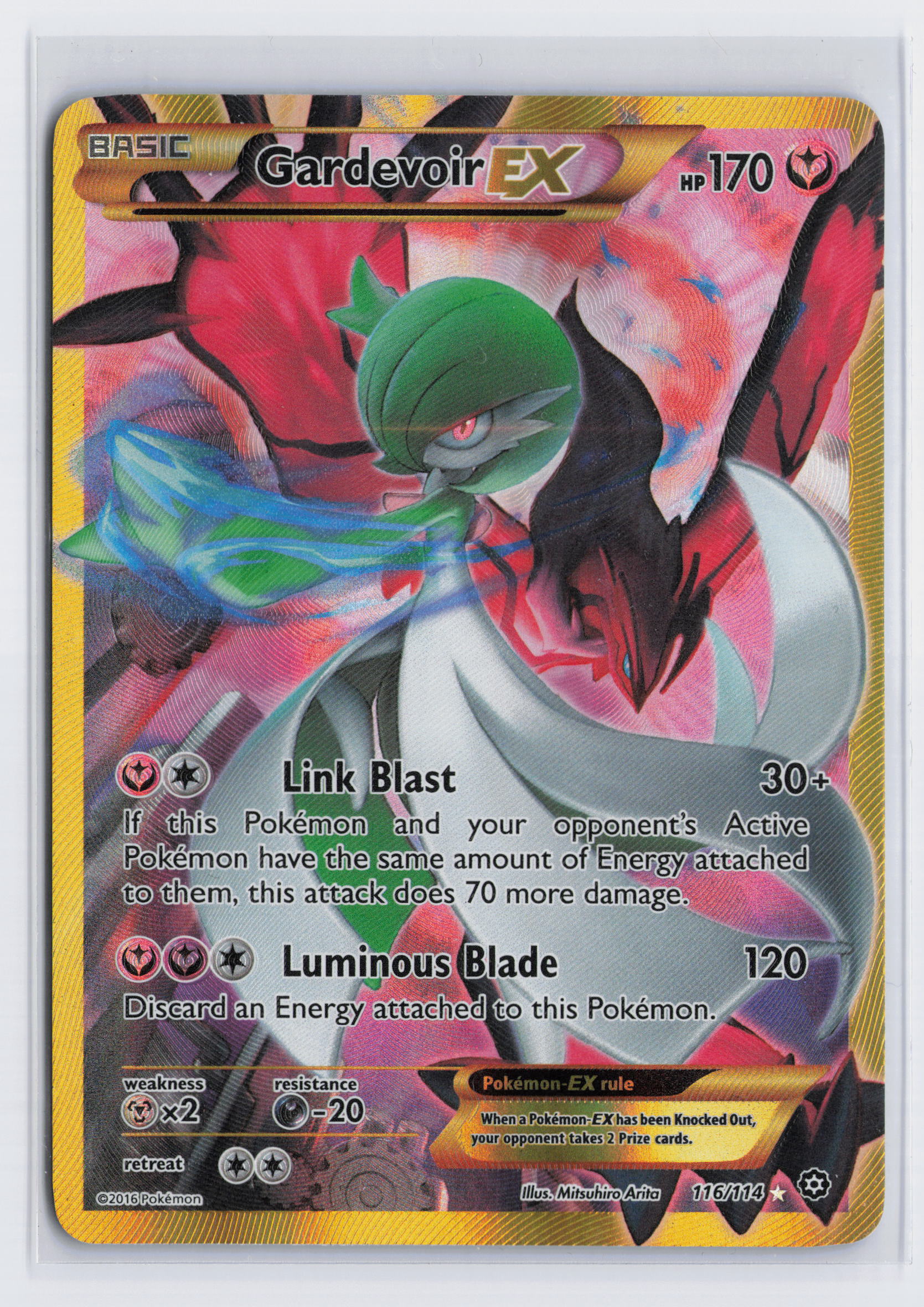 Gardevoir ex - #116/114 - Pokémon X & Y - Steam Siege
