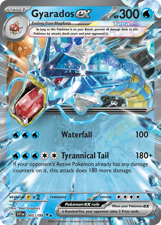 Gyarados ex - #45/198 - Pokémon Scarlet & Violet - Scarlet & Violet
