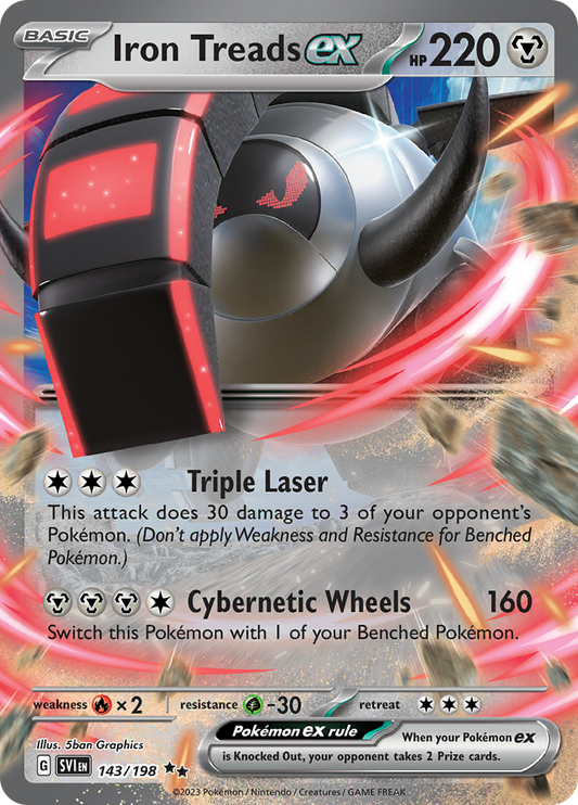 Iron Threads - #143/198 - Pokémon Scarlet & Violet - Scarlet & Violet