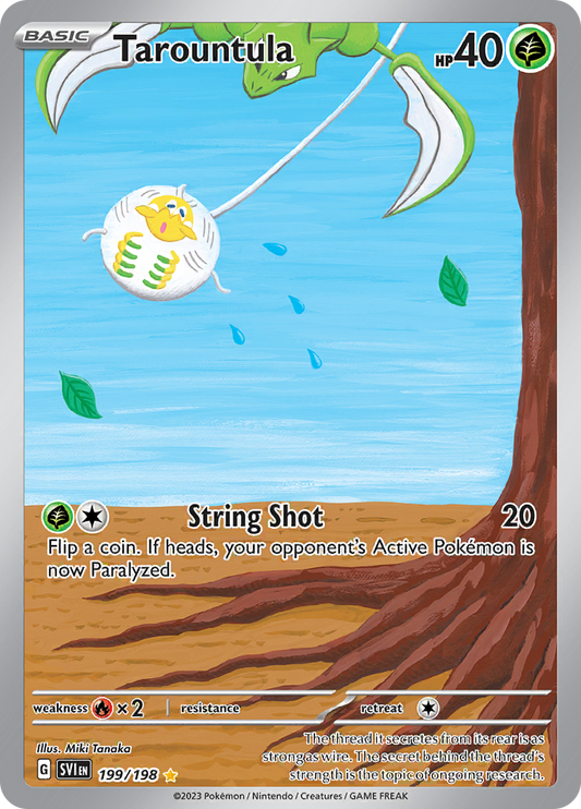 Tarountula - #199/198 - Pokémon Scarlet & Violet - Scarlet & Violet