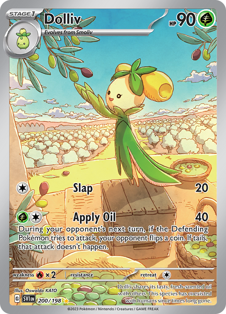 Dolliv - #200/198 - Pokémon Scarlet & Violet - Scarlet & Violet