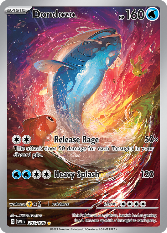 Dondozo - #207/198 - Pokémon Scarlet & Violet - Scarlet & Violet