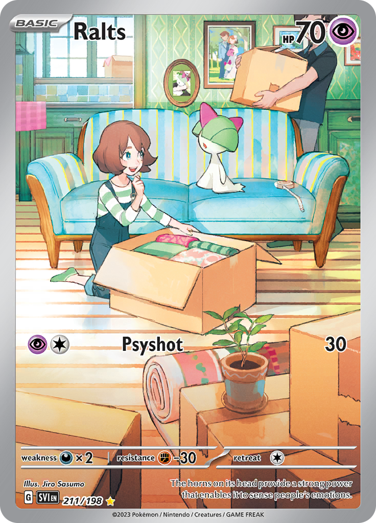 Ralts - #211/198 - Pokémon Scarlet & Violet - Scarlet & Violet