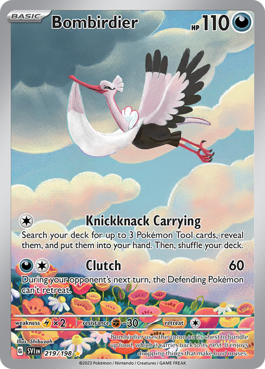 Bombirdier - #219/198 - Pokémon Scarlet & Violet - Scarlet & Violet