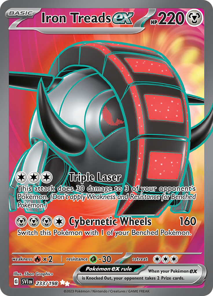 Iron Threads ex - #233/198 - Pokémon Scarlet & Violet - Scarlet & Violet