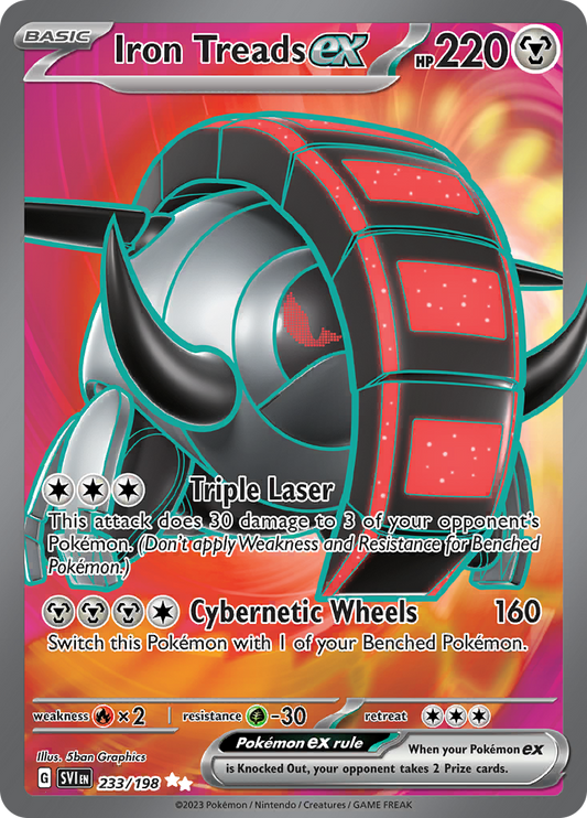 Iron Threads ex - #233/198 - Pokémon Scarlet & Violet - Scarlet & Violet