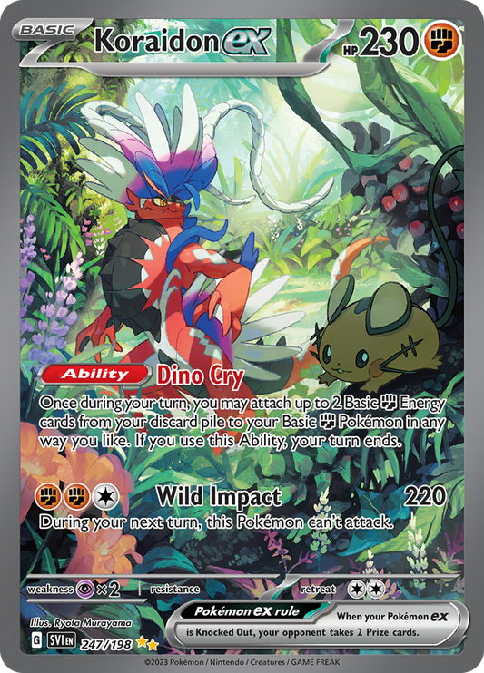 Koraidon ex - #247/198 - Pokémon Scarlet & Violet - Scarlet & Violet