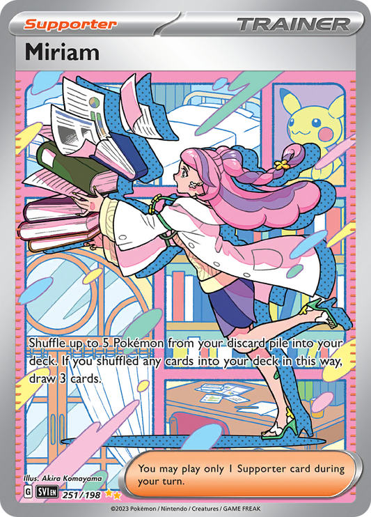 Miriam - #251/198 - Pokémon Scarlet & Violet - Scarlet & Violet