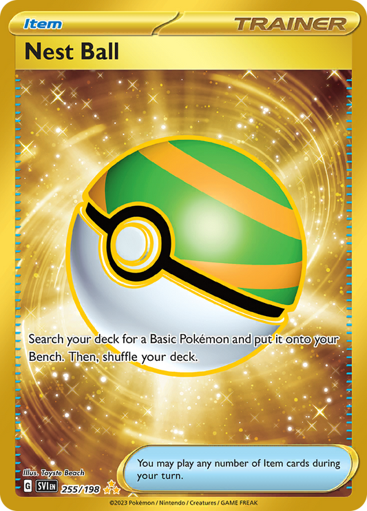 Nest Ball - #255/198 - Pokémon Scarlet & Violet - Scarlet & Violet