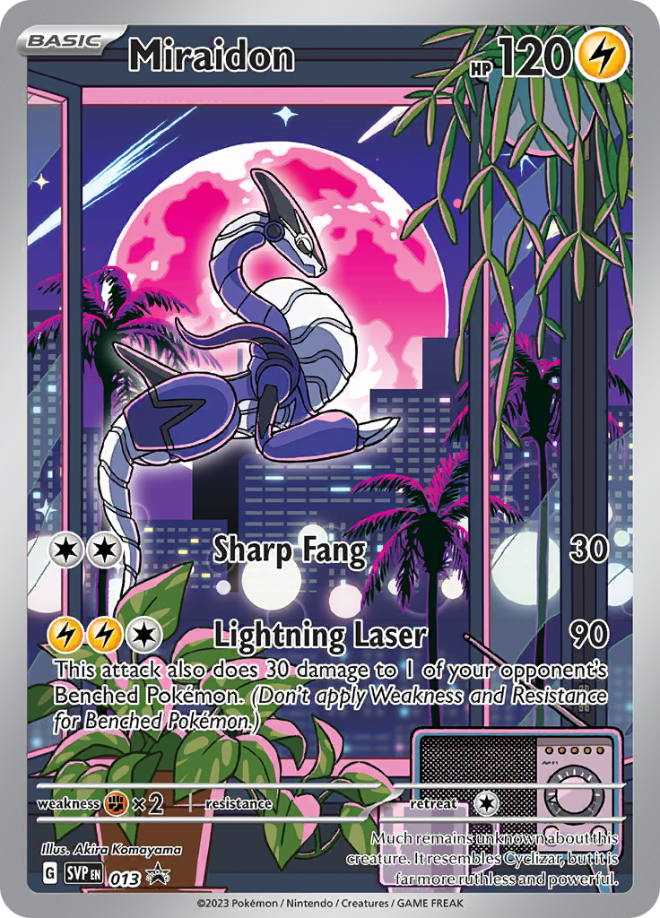 Miraidon - #SVP13 - Pokémon Scarlet & Violet - Promo