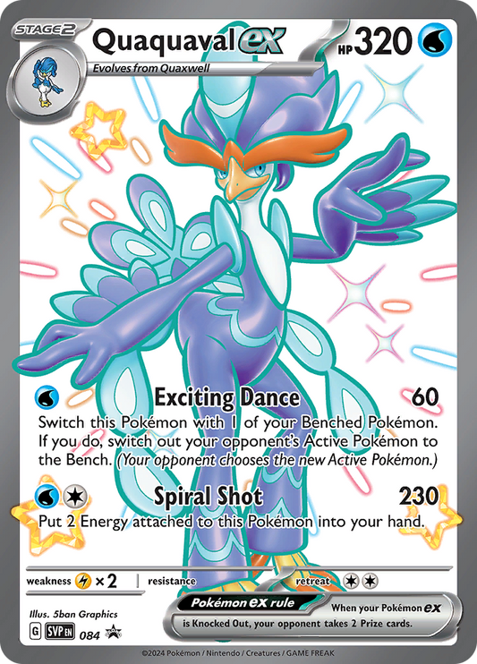 Quaquaval ex - #SVP84 - Pokémon Scarlet & Violet - Promo