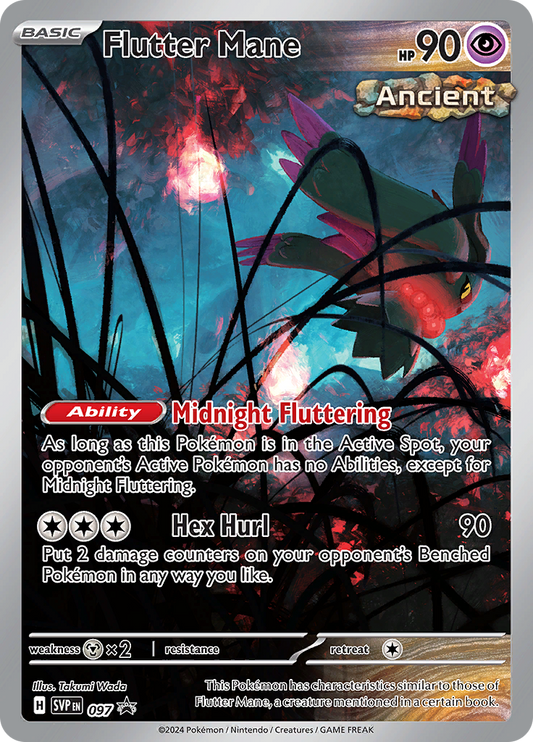 Flutter Mane - #SVP97 - Pokémon Scarlet & Violet - Promo