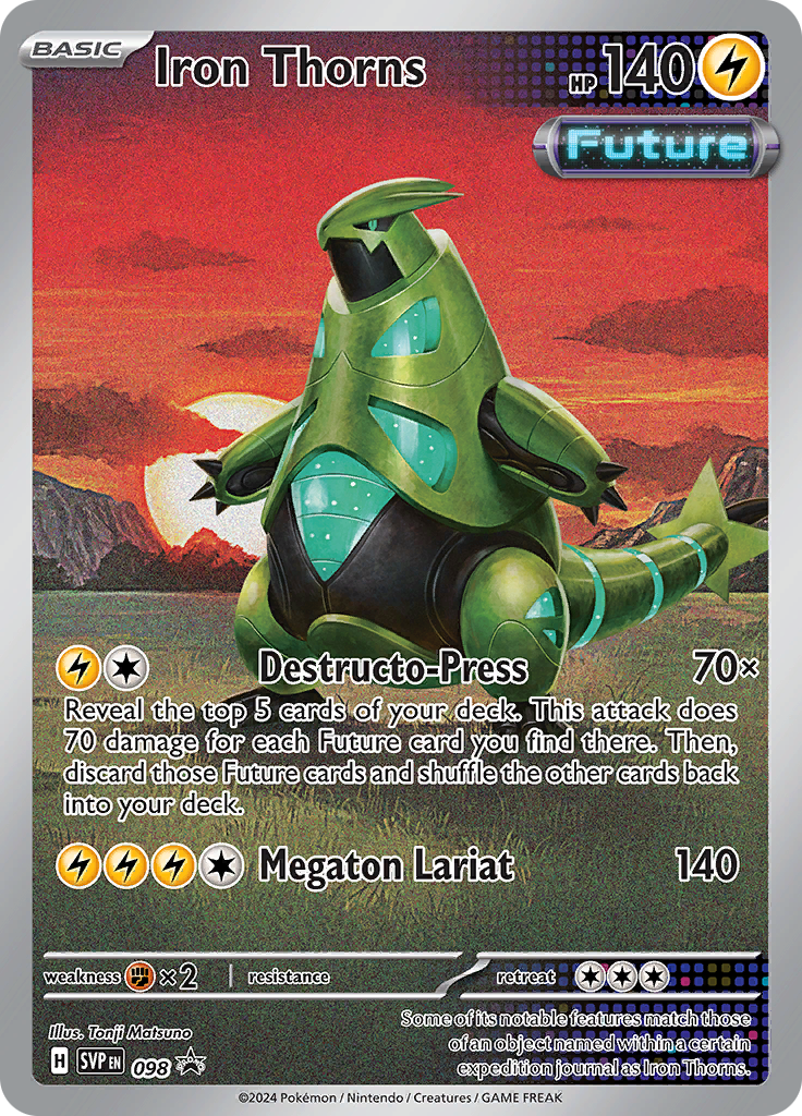 Iron Thorns - #SVP98 - Pokémon Scarlet & Violet - Promo
