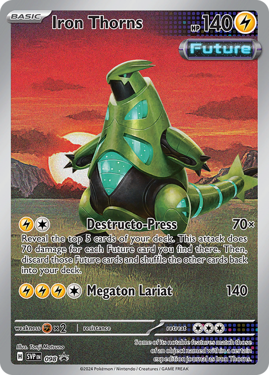 Iron Thorns - #SVP98 - Pokémon Scarlet & Violet - Promo