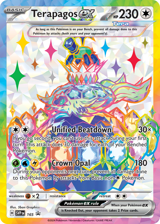 Terapagos ex - #SVP165 - Pokémon Scarlet & Violet - Promo