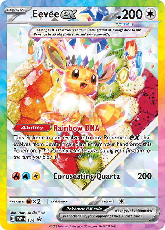 Eevee ex - #SVP174 - Pokémon Scarlet & Violet - Promo