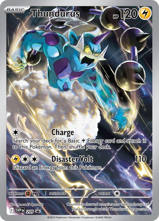 Thundurus - #SVP209 - Pokémon Scarlet & Violet - Promo