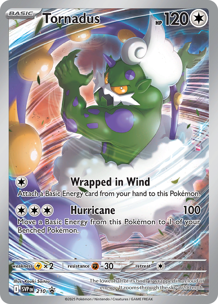 Tornadus - #SVP210 - Pokémon Scarlet & Violet - Promo