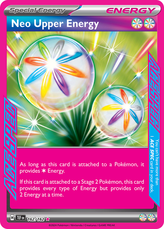 Neo Upper Energy - #162/162 - Pokémon Scarlet & Violet - Temporal Forces