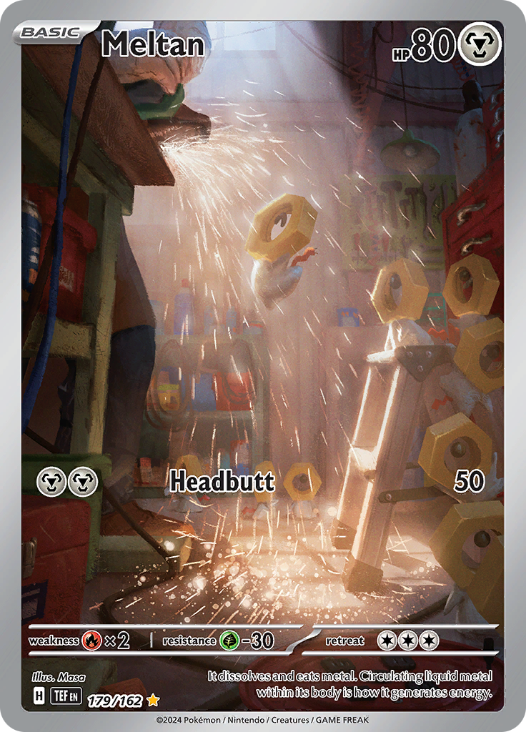 Meltan - #179/162 - Pokémon Scarlet & Violet - Temporal Forces