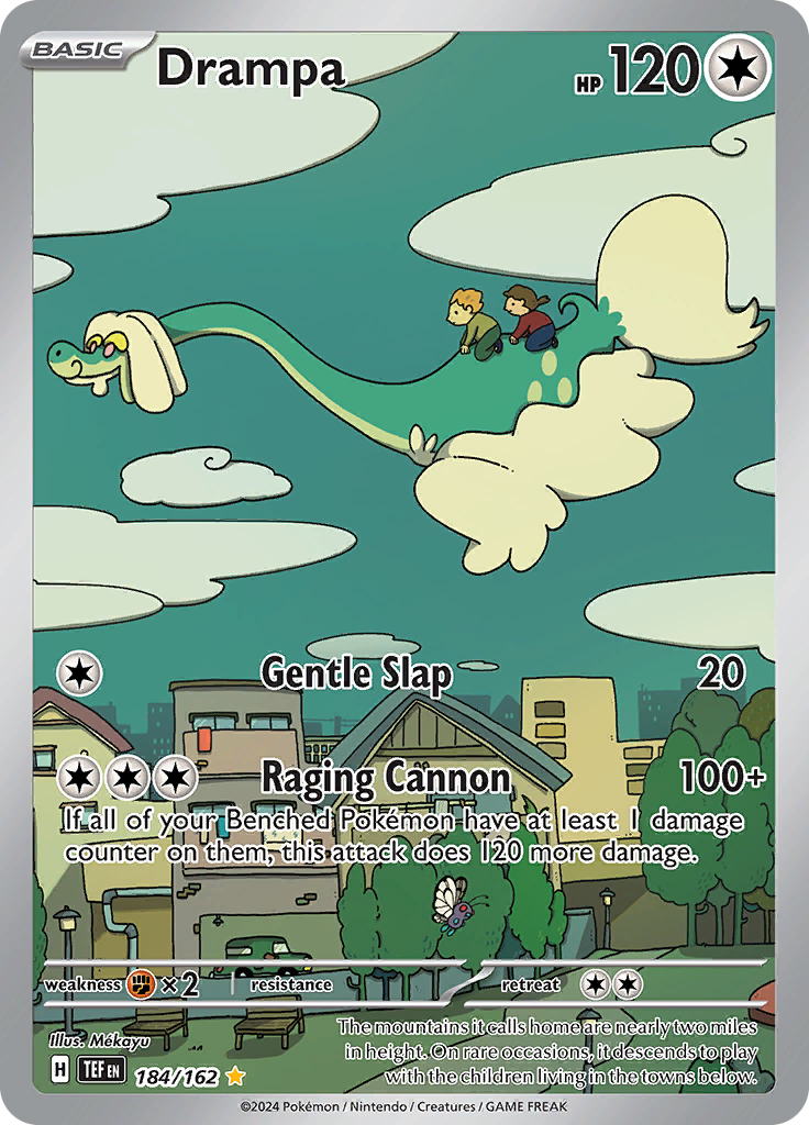 Drampa - #184/162 - Pokémon Scarlet & Violet - Temporal Forces