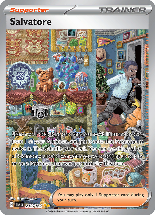 Salvatore - #212/162 - Pokémon Scarlet & Violet - Temporal Forces