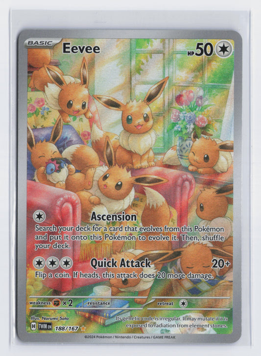 Eevee - #188/167 - Pokémon Scarlet & Violet - Twilight Masquerade