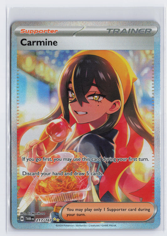 Carmine - #217/167 - Pokémon Scarlet & Violet - Twilight Masquerade