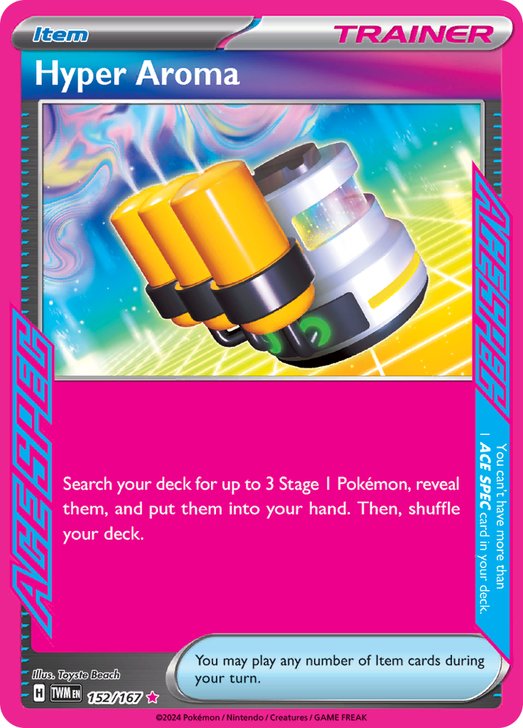 Hyper Aroma - #152/167 - Pokémon Scarlet & Violet - Twilight Masquerade