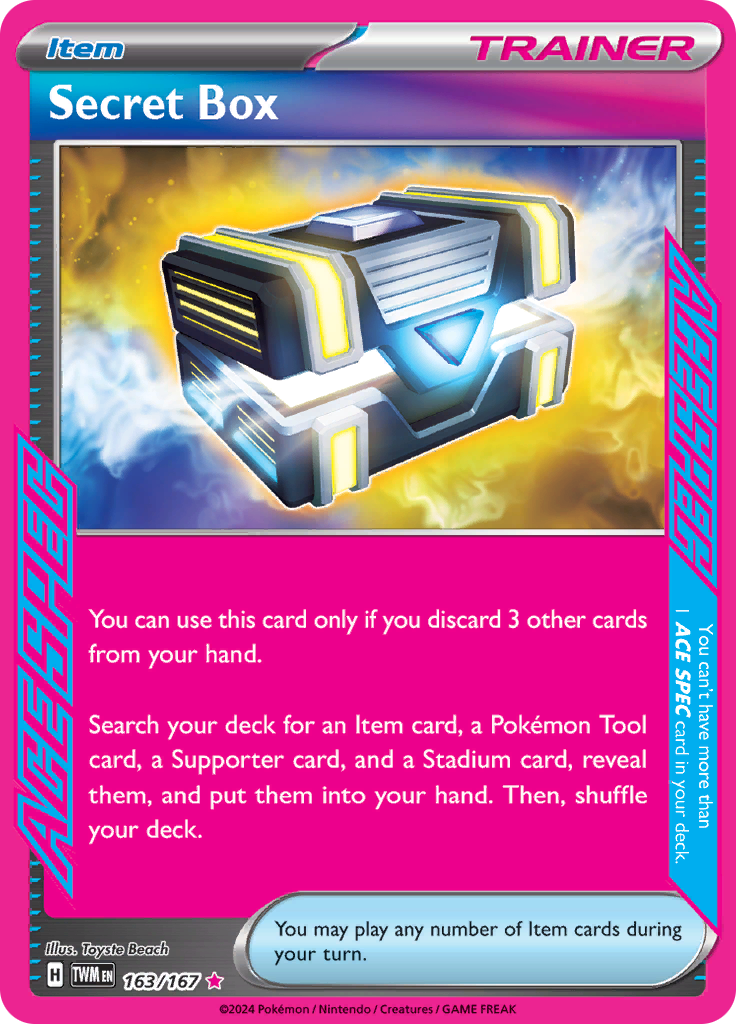 Secret Box - #163/167 - Pokémon Scarlet & Violet - Twilight Masquerade
