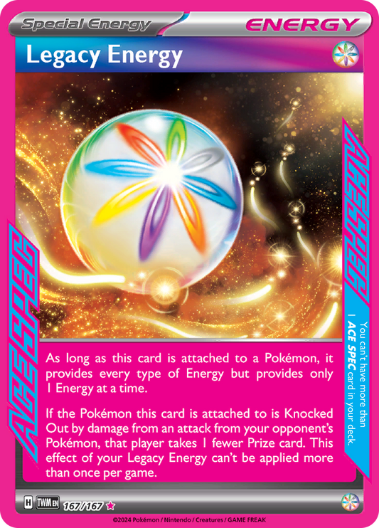 Legacy Energy - #167/167 - Pokémon Scarlet & Violet - Twilight Masquerade