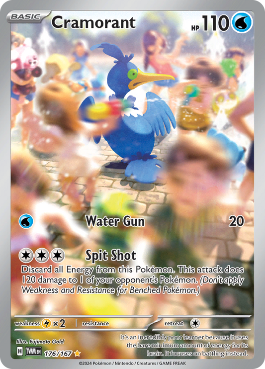 Cramorant - #176/167 - Pokémon Scarlet & Violet - Twilight Masquerade