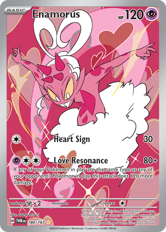 Enamorus - #180/167 - Pokémon Scarlet & Violet - Twilight Masquerade