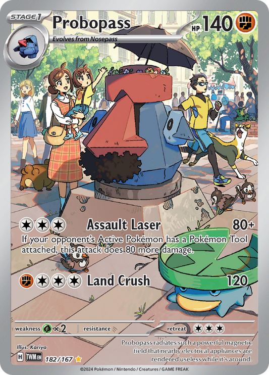 Probopass - #182/167 - Pokémon Scarlet & Violet - Twilight Masquerade