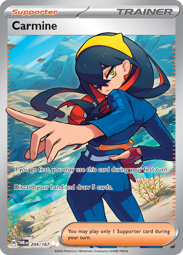Carmine - #204/167 - Pokémon Scarlet & Violet - Twilight Masquerade