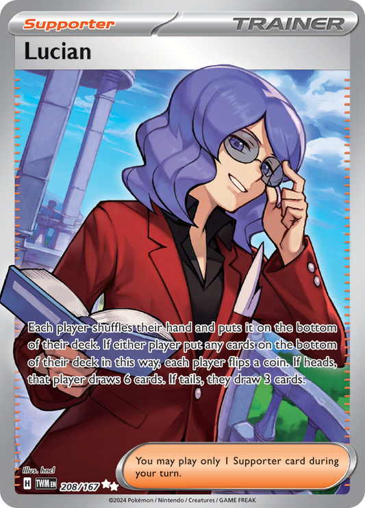 Lucian - #208/167 - Pokémon Scarlet & Violet - Twilight Masquerade