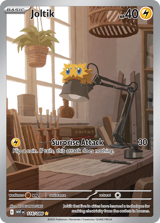 Joltik - #116/086 - Pokémon Scarlet & Violet - White Flare