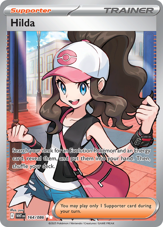 Hilda - #164/086 - Pokémon Scarlet & Violet - White Flare