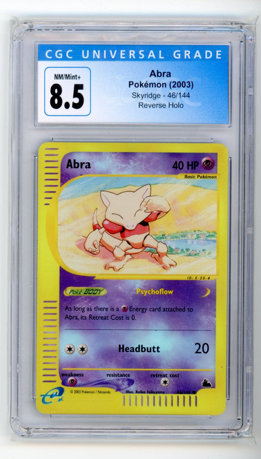 Abra Reverse Holo - #46/144 CGC 9.5 - Pokémon E-Series: Skyridge