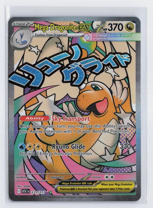 Mega Dragonite ex - #271/217 - Pokémon Mega Evolution - Ascended Heroes