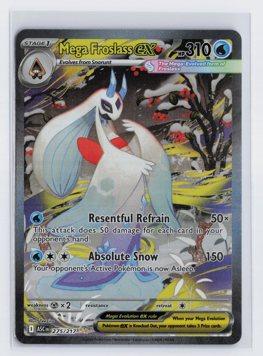 Mega Froslass ex - #275/217 - Pokémon Mega Evolution - Ascended Heroes