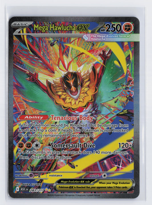Mega Hawlucha ex - #283/217 - Pokémon Mega Evolution - Ascended Heroes