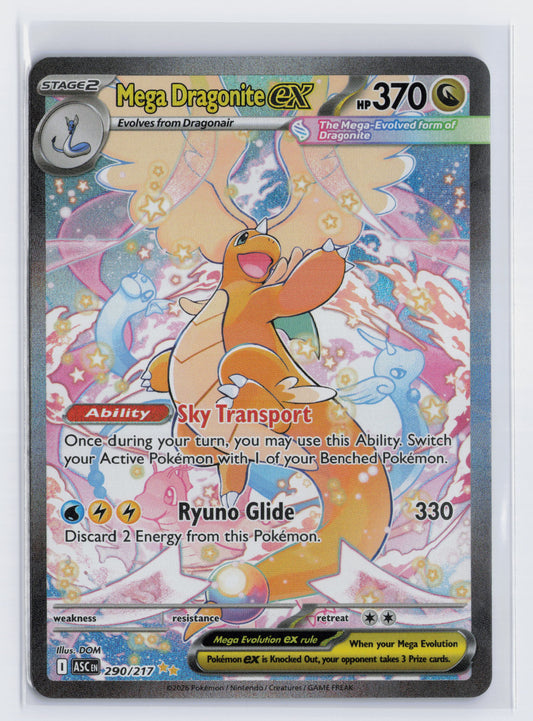Mega Dragonite ex - #290/217 - Pokémon Mega Evolution - Ascended Heroes