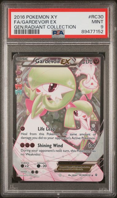 Gardevoir EX - #RC30/RC32 PSA 9 - Pokémon XY: Generations Radiant Collection