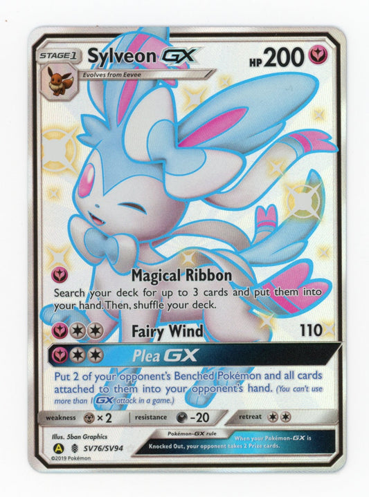 Sylveon GX - #SV76/SV94 - Pokémon Sun & Moon - Hidden Fates