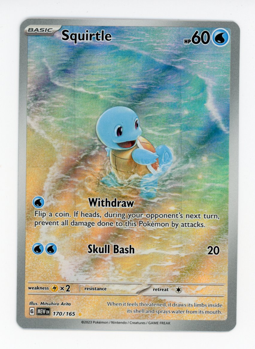 Squirtle - #170/165 - Pokémon Scarlet & Violet - 151