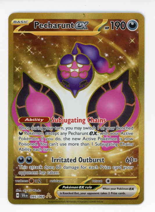 Pecharunt ex - #95/64 - Pokémon Scarlet & Violet - Shrouded Fable