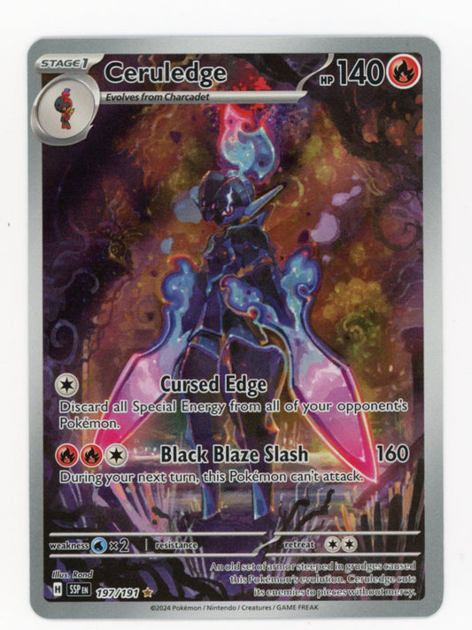 Cereludge - #197/191 - Pokémon Scarlet & Violet - Surging Sparks